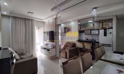 Apartamento com 2 dormitórios à venda, 49 m² por R$ 265.000,00 - Parque Residencial Santa Inês - Sa
