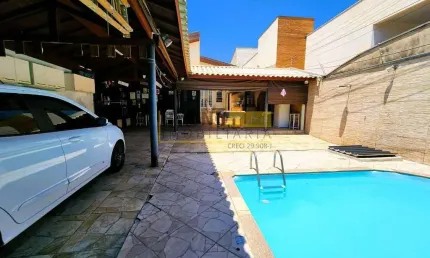 Casa com 3 dormitórios à venda, 250 m²  de terreno por R$ 540.000 - Residencial Furlan - Santa Bárb
