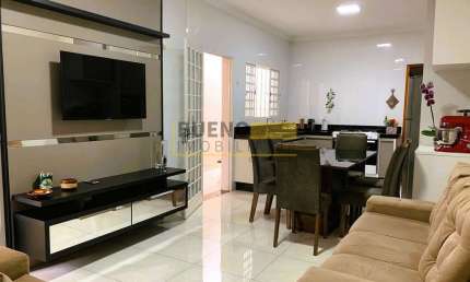 Bela Casa com 3 dormitórios à venda, 113 m² por R$ 350.000 - Parque Planalto - Santa Bárbara D'Oest
