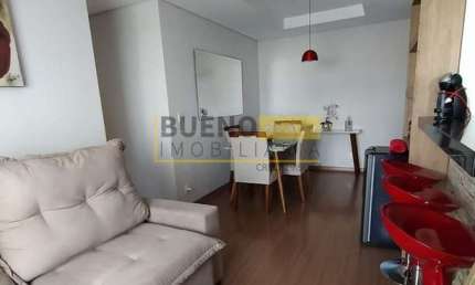 Lindo apartamento com 3 dormitórios à venda no condomínio Saint Paul, 75 m² por R$ 420.000 - Chácar