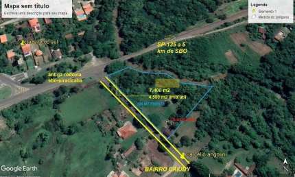 Chácara com 4 quartos, 7400 m² - venda por R$ 1.080.000 ou aluguel por R$ 2.500/mês - Chácara Recre