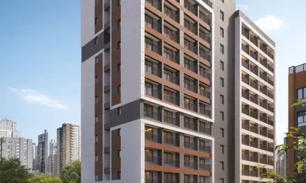 Apartamento com 1 quarto à venda na Rua Nebraska, 220, Brooklin, São Paulo, 22 m2 por R$ 417.020