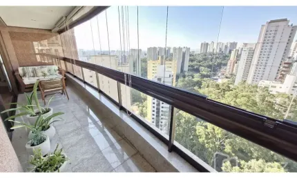 Apartamento com 4 quartos à venda na rua doutor oscar monteiro de barros, 400, morumbi, são paulo, 226 m2 por r$ 1.250.000