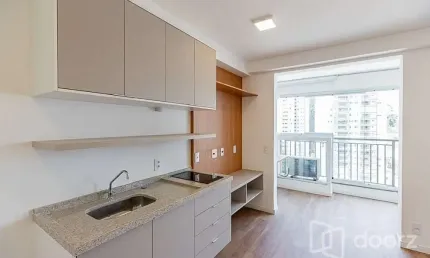 Apartamento com 1 quarto à venda na avenida alberto augusto alves, 320, vila andrade, são paulo, 25 m2 por r$ 420.000