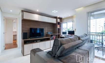Apartamento com 2 quartos à venda na Rua Doutor Laerte Setúbal, 655, Vila Andrade, São Paulo, 64 m2 por R$ 446.000