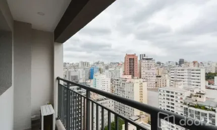 Apartamento com 1 quarto à venda na Rua Major Sertório, 423, Vila Buarque, São Paulo, 37 m2 por R$ 547.380