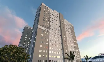 Apartamento com 2 quartos à venda na Rua Cordeiros, 609, Vila Nova Bonsucesso, Guarulhos, 39 m2 por R$ 263.990