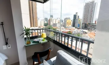 Apartamento com 1 quarto à venda na rua cardeal arcoverde, 2004, pinheiros, são paulo, 25 m2 por r$ 397.000
