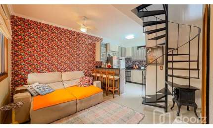 Casa em condomínio fechado com 2 quartos à venda na Avenida Outeiro, 83, Partenon, Porto Alegre, 77 m2 por R$ 335.000