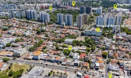 Terreno à venda na Engenheiro Paulo Aragão Bozzano, 116, Vila Ipiranga, Porto Alegre, 360 m2 por R$ 467.125