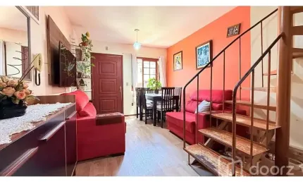 Casa em condomínio fechado com 3 quartos à venda na avenida monte cristo, 100, vila nova, porto alegre, 80 m2 por r$ 214.000