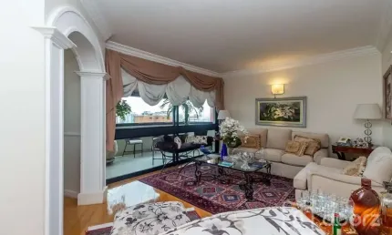 Apartamento com 4 quartos à venda na Avenida Rouxinol, 533, Moema, São Paulo, 198 m2 por R$ 2.980.000