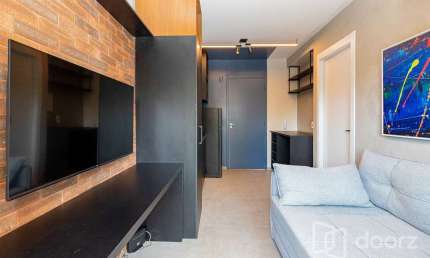 Apartamento com 1 quarto à venda na Rua José Batista Pereira, 51, Campo Belo, São Paulo, 26 m2 por R$ 390.000