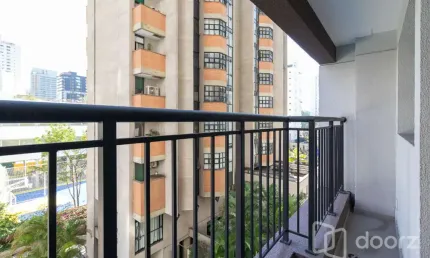 Apartamento com 1 quarto à venda na rua vieira de morais, 318, campo belo, são paulo, 25 m2 por r$ 380.000