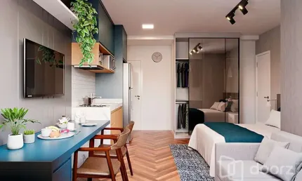 Apartamento com 1 quarto à venda na rua brigadeiro galvão, 1090, barra funda, são paulo, 25 m2 por r$ 260.000