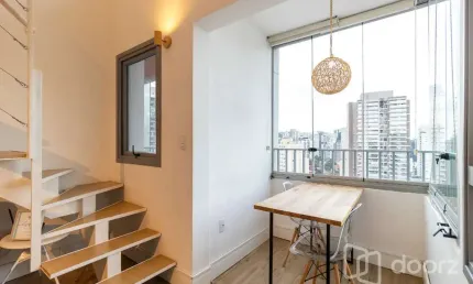 Apartamento com 1 quarto à venda na rua joaquim guarani, 63, jardim das acacias, são paulo, 30 m2 por r$ 445.000