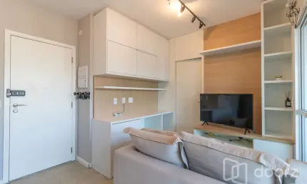 Apartamento com 1 quarto à venda na rua flórida, 103, cidade monções, são paulo, 38 m2 por r$ 720.000