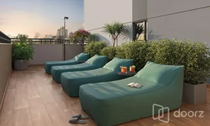 Apartamento com 1 quarto à venda na Rua São Sebastião, 360, Santo Amaro, São Paulo, 42 m2 por R$ 389.052