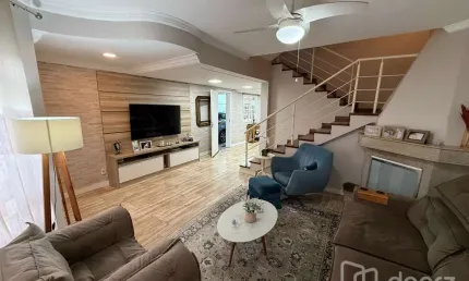 Casa em condomínio fechado com 3 quartos à venda na avenida ecoville, 790, sarandi, porto alegre, 198 m2 por r$ 1.389.960