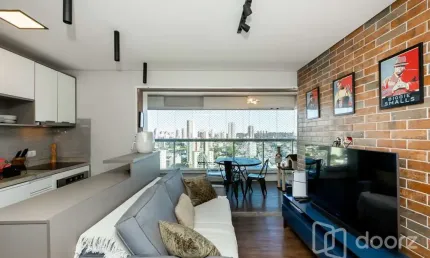 Apartamento com 1 quarto à venda na rua viaza, 400, campo belo, são paulo, 43 m2 por r$ 535.000