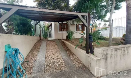 Casa em condomínio fechado com 2 quartos à venda na rua derocy peres da palma, 106, lomba do pinheiro, porto alegre, 80 m2 por r$ 420.000