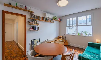 Apartamento com 2 quartos à venda na rua joão abbott, 577, petrópolis, porto alegre, 76 m2 por r$ 415.000