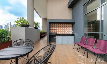 Apartamento com 1 quarto à venda na rua ministro luiz gallotti, 134, vila cordeiro, são paulo, 27 m2 por r$ 390.000