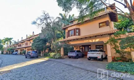 Casa em condomínio fechado com 4 quartos à venda na avenida otto niemeyer, 77, tristeza, porto alegre, 380 m2 por r$ 1.990.000