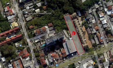 Terreno à venda na avenida otto niemeyer, 1236, tristeza, porto alegre, 1699 m2 por r$ 2.000.000