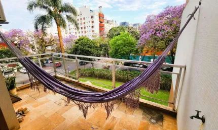 Apartamento 3d 2 garagens à venda em Mont Serrat, Porto Alegre - 137m² - Semi Mobiliado - Excelente Localização