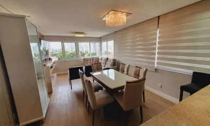 Ótima localização, amplo e linda vista, apartamento praticamente todo mobiliado