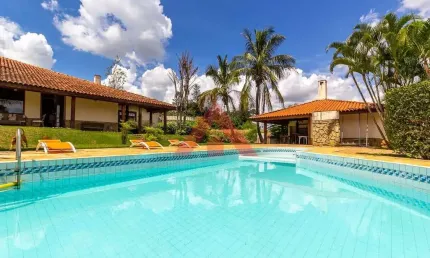 Casa em condomínio fechado com 6 quartos à venda na rua eliseu teixeira de camargo, 700, sítios de recreio gramado, campinas, 600 m2 por r$ 6.360.000