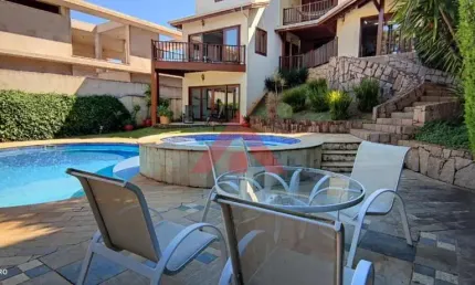 Casa em condomínio fechado com 4 quartos à venda na alameda itatuba, sítio recreio dos cafezais, valinhos, 550 m2 por r$ 4.100.000