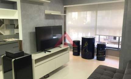 Apartamento com 1 quarto para alugar na Rua Santa Cruz, Cambuí, Campinas, 40 m2 por R$ 5.200