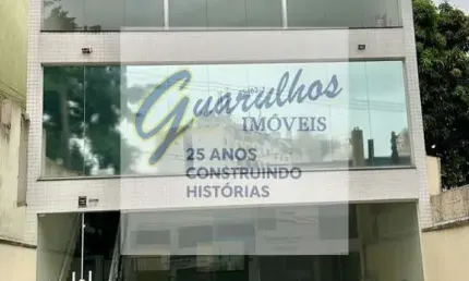 Lindo Salão Comercial no Centro de Guarulhos com 03 andar,