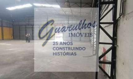 Barracão / Galpão / Depósito com 4 salas para alugar na Ponte Grande, Guarulhos 