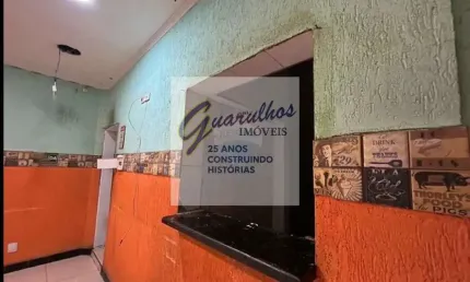 Ótimo salão comercial no centro  da vila galvão na rua treze  de maio  com 140 metros quadrados, coz