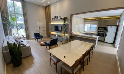 Casa em condomínio fechado com 3 quartos à venda no Loteamento Villa Branca, Jacareí , 162 m2 por R$ 1.375.000