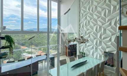 Apartamento à venda em Jundiaí-SP: 4 quartos, 4 suítes, 3 salas, 6 banheiros, 5 vagas e 345m² no Jardim das Samambaias