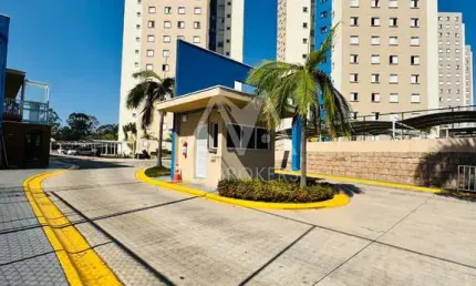 Aluguel de Apartamento em Nova Cidade Jardim, Jundiaí-SP: 2 quartos, 2 salas, 1 banheiro, 1 vaga, 47m². Aproveite!
