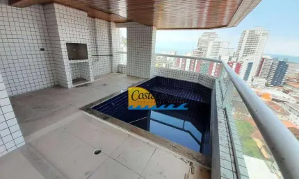 Apartamento com 4 dormitórios à venda, 205 m² por r$ 2.008.900,00 - canto do forte - praia grande/sp