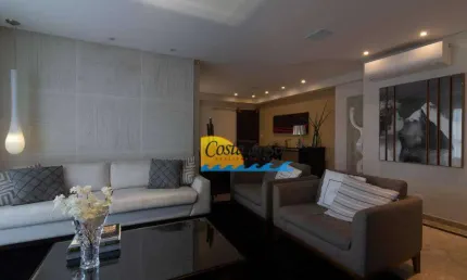 Apartamento com 4 dormitórios à venda, 266 m² por r$ 3.750.000,00 - canto do forte - praia grande/sp