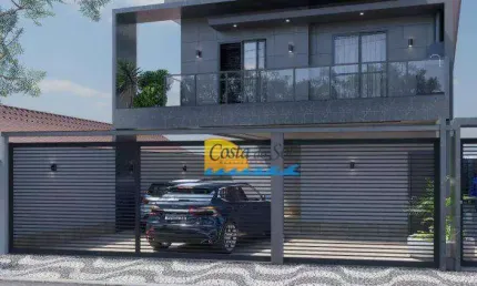 Casa com 2 dormitórios à venda, 86 m² por R$ 370.000,00 - Aviação - Praia Grande/SP