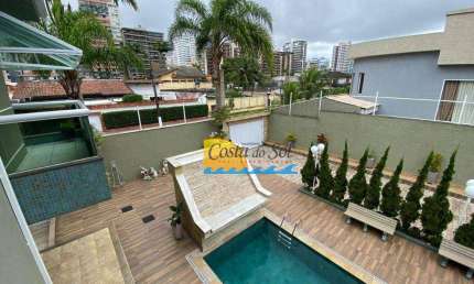 Casa com 4 dormitórios à venda, 416 m² por R$ 7.500.000,00 - Canto do Forte - Praia Grande/SP