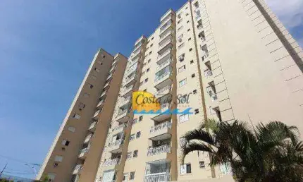Apartamento com 2 dormitórios à venda, 54 m² por R$ 350.000,00 - Vila Antártica - Praia Grande/SP