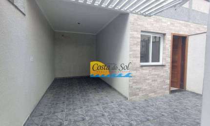 Casa com 3 dormitórios à venda, 125 m² por R$ 540.000,00 - Aviação - Praia Grande/SP