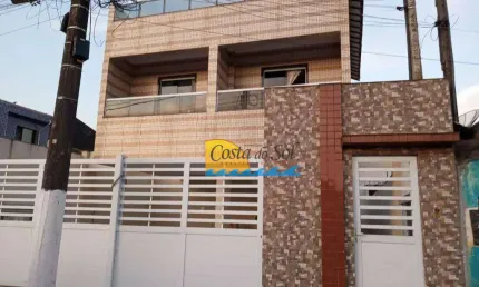 Casa com 3 dormitórios à venda, 140 m² por R$ 477.000,00 - Jardim Glória - Praia Grande/SP