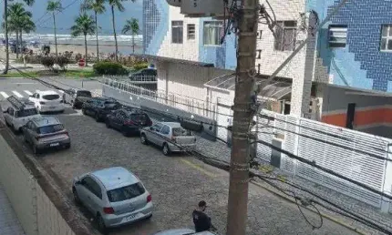 Apartamento com 2 dormitórios para alugar, 45 m² por R$ 2.200,00/mês - Vila Guilhermina - Praia Grande/SP