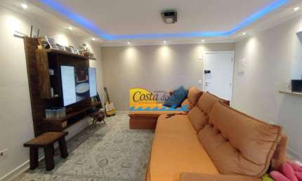 Apartamento com 2 dormitórios à venda, 100 m² por R$ 850.000,00 - Vila Guilhermina - Praia Grande/SP