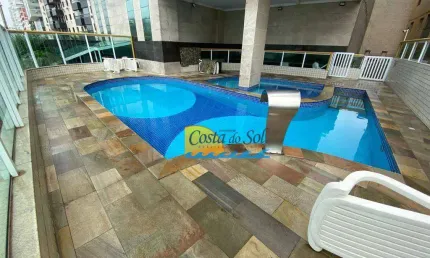 Apartamento com 3 dormitórios à venda, 130 m² por r$ 1.170.000,00 - aviação - praia grande/sp